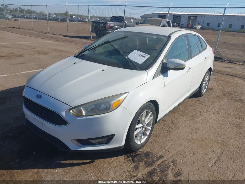 Vin: 1fadp3f26gl351162, lot: 46822797, ford focus se 20162