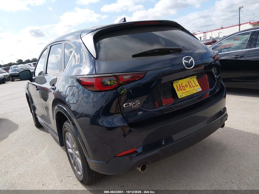 Vin: jm3kfbbl9s0701351, lot: 46822799, mazda cx-5 2.5 s select 20253