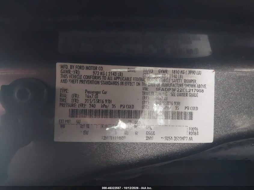 2014 FORD FOCUS SE · Фото 9