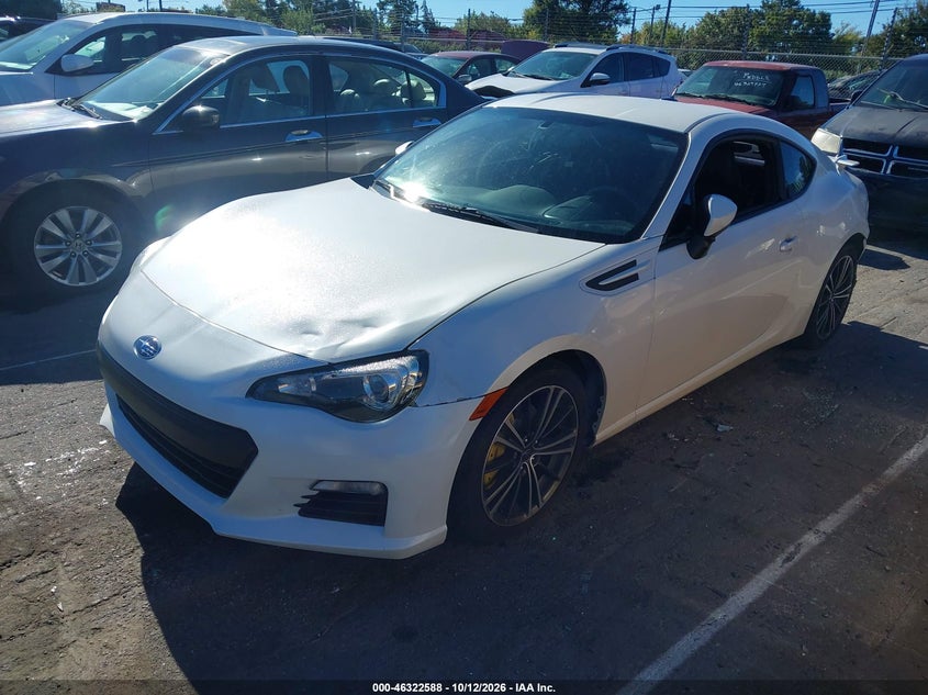 Vin: jf1zcac1xd2602154, lot: 46822836, subaru brz limited 20132