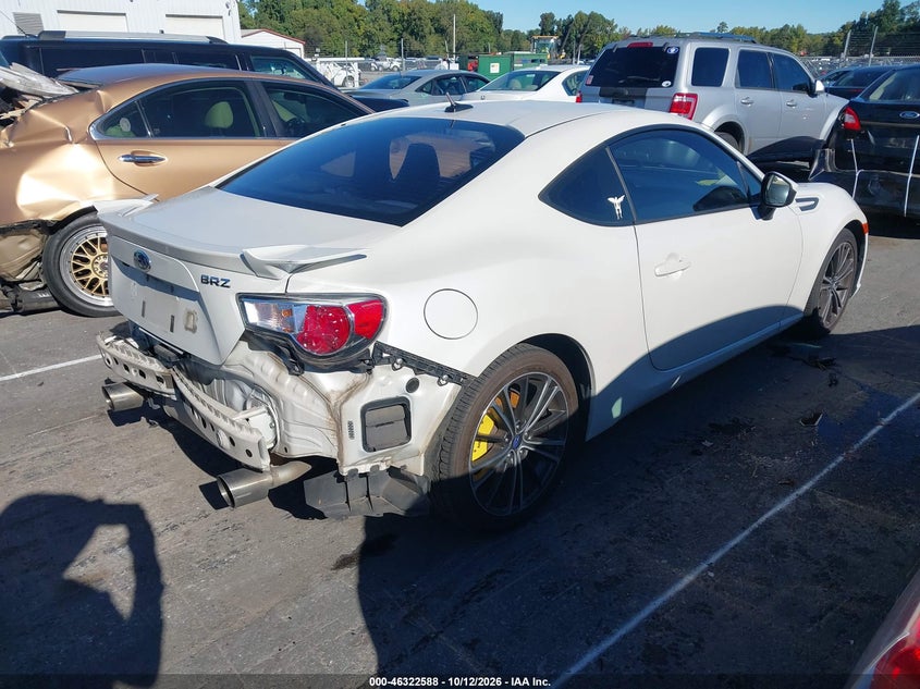 Vin: jf1zcac1xd2602154, lot: 46822836, subaru brz limited 20134