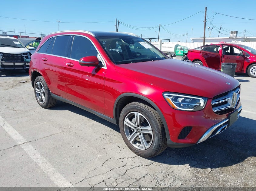 Vin: w1n0g8db5lf860217, lot: 46822856, mercedes-benz glc 300 20201