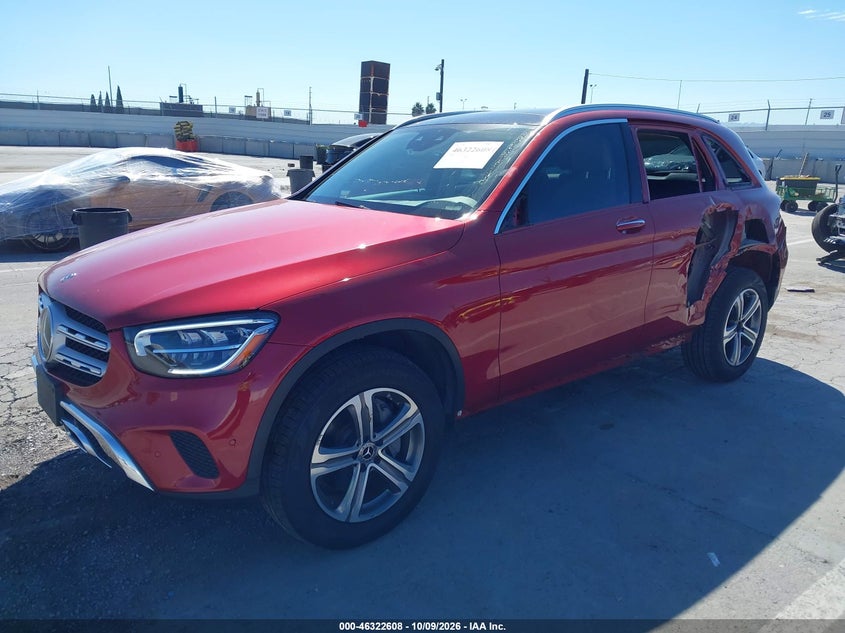 Vin: w1n0g8db5lf860217, lot: 46822856, mercedes-benz glc 300 20202