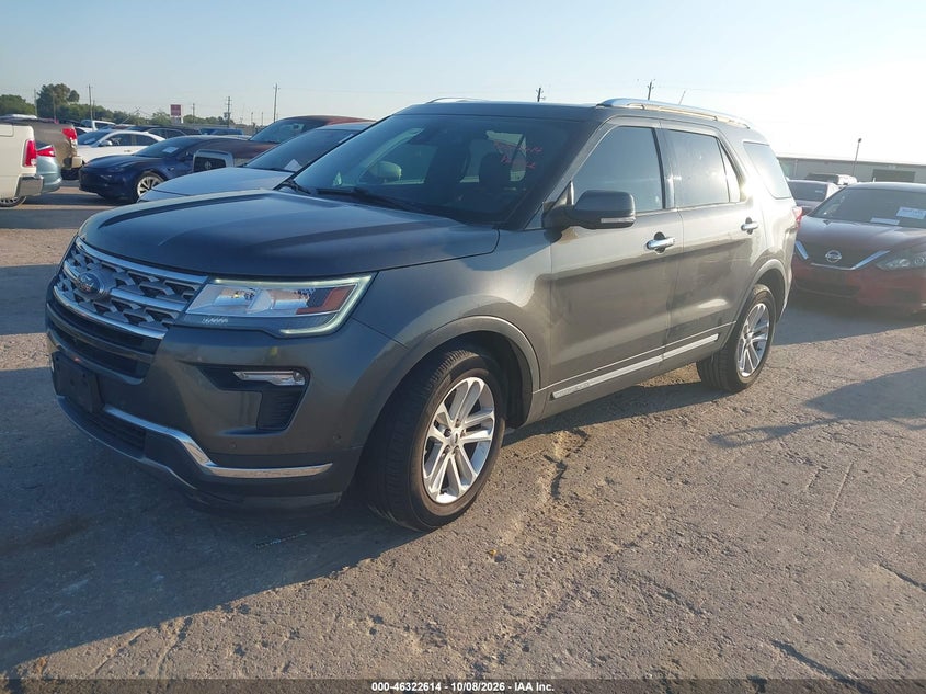 Vin: 1fm5k7f88jgb29923, lot: 46822862, ford explorer limited 20182