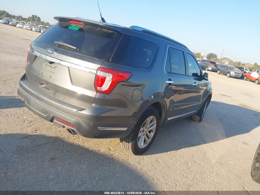 Vin: 1fm5k7f88jgb29923, lot: 46822862, ford explorer limited 20184