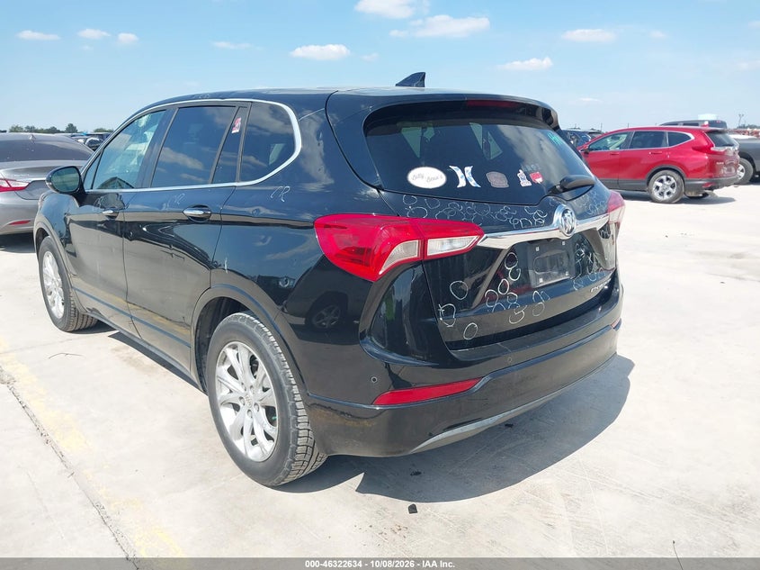 Vin: lrbfxbsa3kd026996, lot: 46822882, buick envision fwd preferred 20193