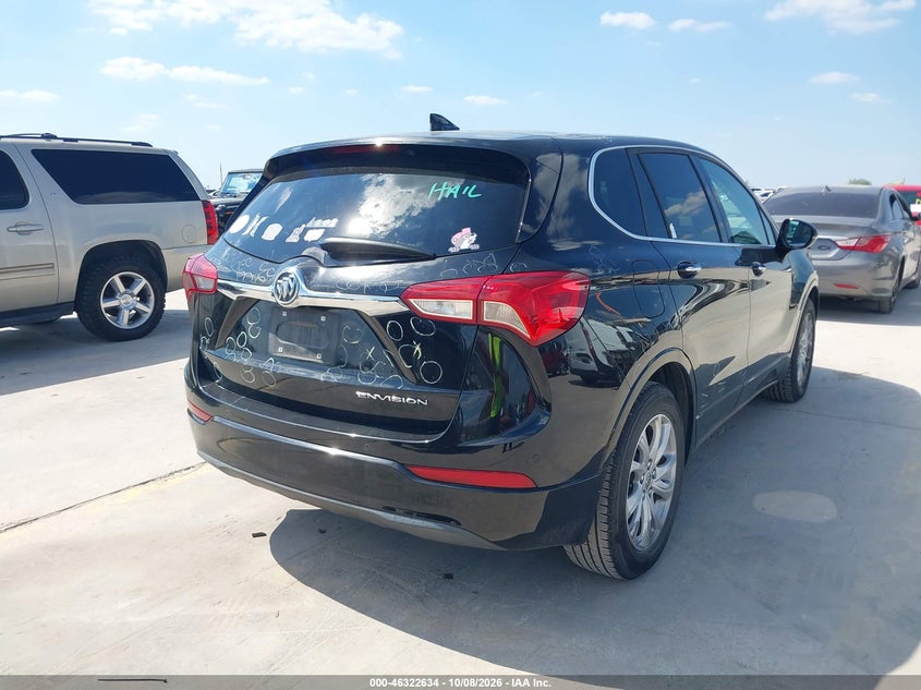 Vin: lrbfxbsa3kd026996, lot: 46822882, buick envision fwd preferred 20194