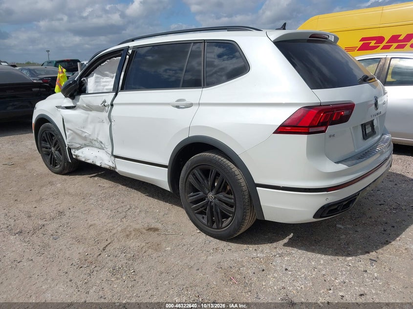 Vin: 3vvcb7ax1nm131553, lot: 46822888, volkswagen tiguan 2.0t se r-line black 20223