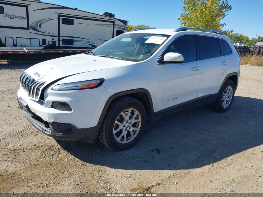 Vin: 1c4pjmcs1ew297736, lot: 46822917, jeep cherokee latitude 20142