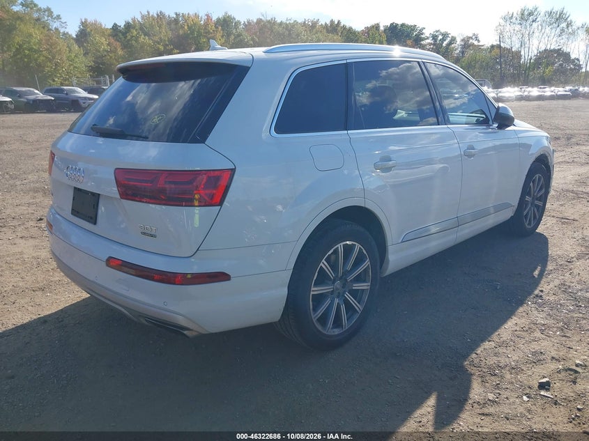 Vin: wa1laaf71hd023659, lot: 46822934, audi q7 3.0t premium 20174
