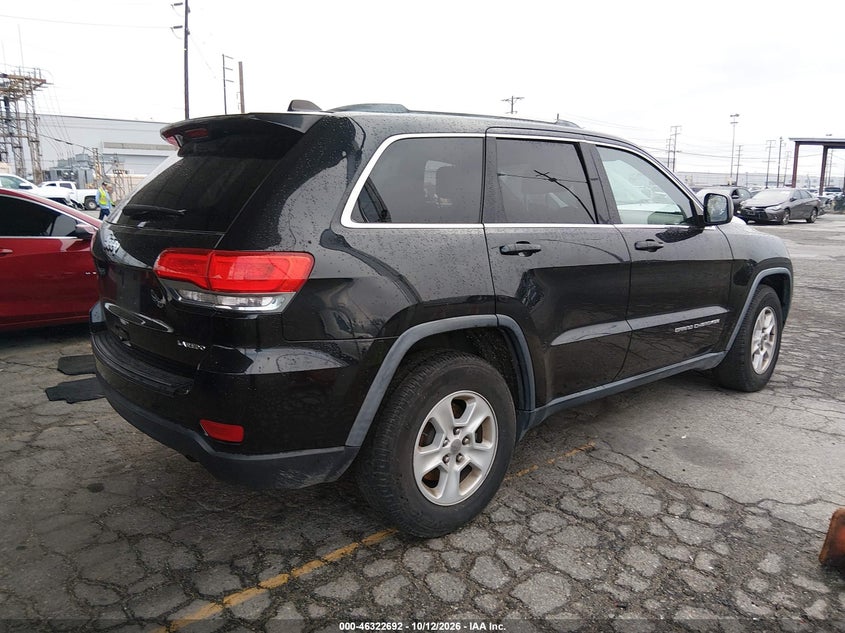 Vin: 1c4rjeag7fc160087, lot: 46822940, jeep grand cherokee laredo 20154