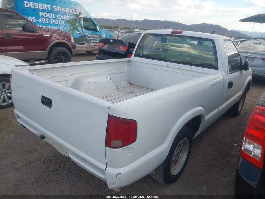 CHEVROLET S-10 1997 VIN 1GCCS1446VK185922