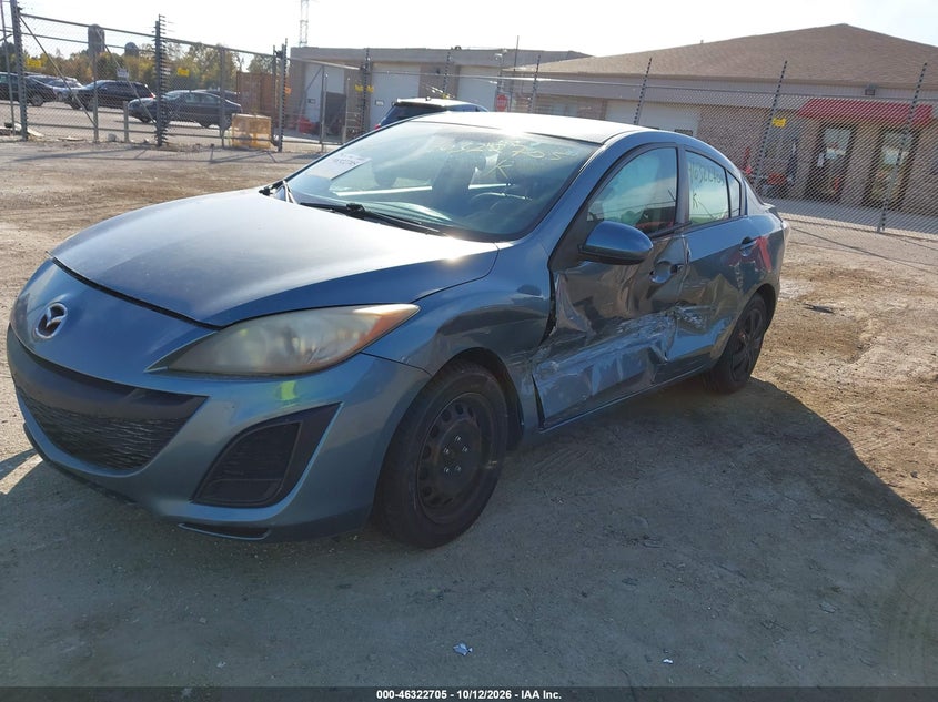 Vin: jm1bl1sf2a1274125, lot: 46822953, mazda mazda3 i sport 20102