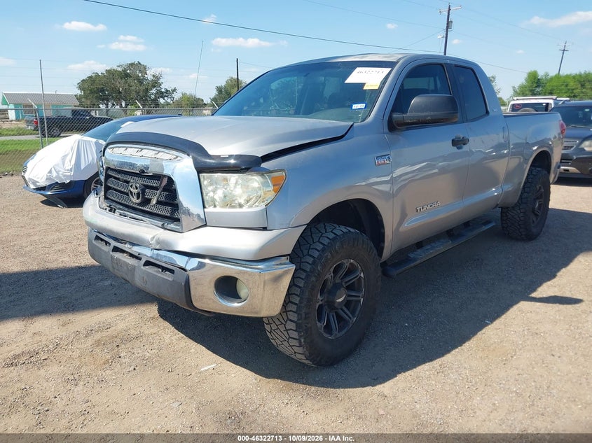 2008 Toyota Tundra Sr5 5.7L V8, Front End, IAAI, VIN 5TFRV541X8X045247 — photo 2