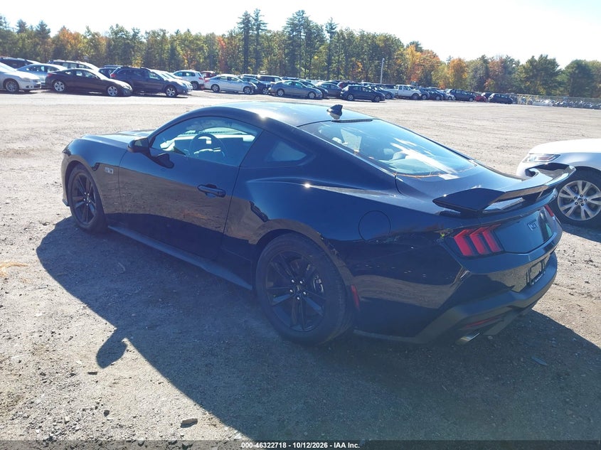 Vin: 1fa6p8cf7s5418197, lot: 46822966, ford mustang gt fastback 20253