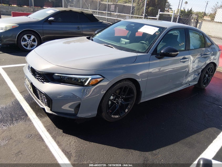 Vin: 2hgfe2f55th570572, lot: 46822976, honda civic sport 20262