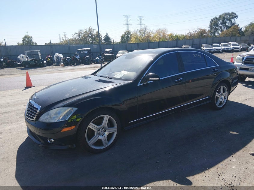 MERCEDES-BENZ S 550 2007 VIN WDDNG86X17A135891