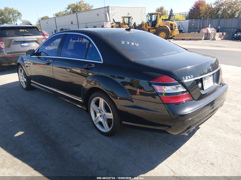 MERCEDES-BENZ S 550 2007 VIN WDDNG86X17A135891
