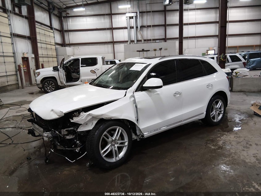 Vin: wa1lfafp5fa040514, lot: 46822984, audi q5 2.0t premium 20152