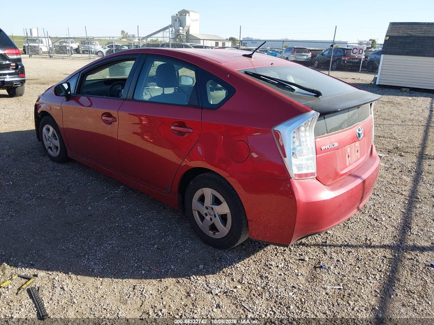Vin: jtdkn3du6a0127930, lot: 46822990, toyota prius iii 20103