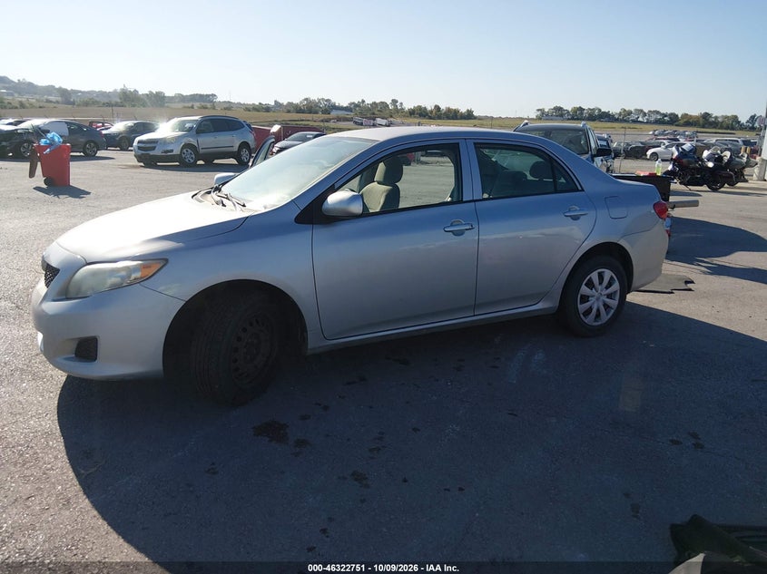 Vin: 1nxbu4ee6az167476, lot: 46822999, toyota corolla le 20102