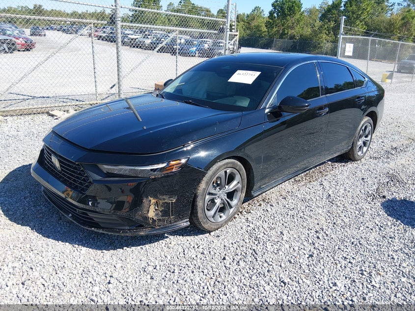Vin: 1hgcy2f67ra071556, lot: 46823001, honda accord hybrid ex-l 20242