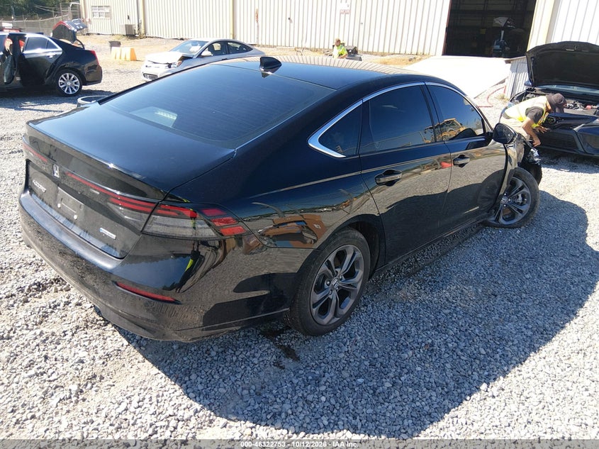 Vin: 1hgcy2f67ra071556, lot: 46823001, honda accord hybrid ex-l 20244