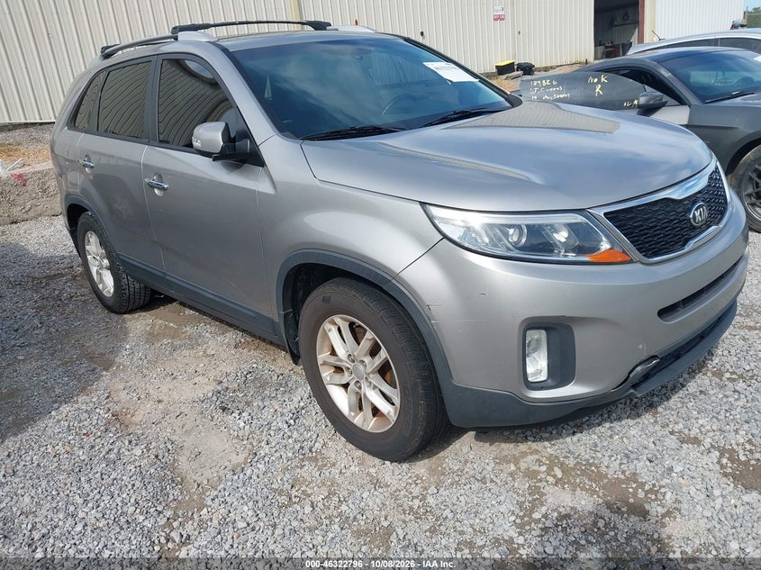 Vin: 5xykt4a75eg517458, lot: 46823044, kia sorento lx v6 2014 img_1