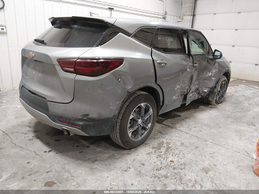 Vin: 3gnkbhr47ss185268, lot: 46823049, chevrolet blazer awd 2lt 20254