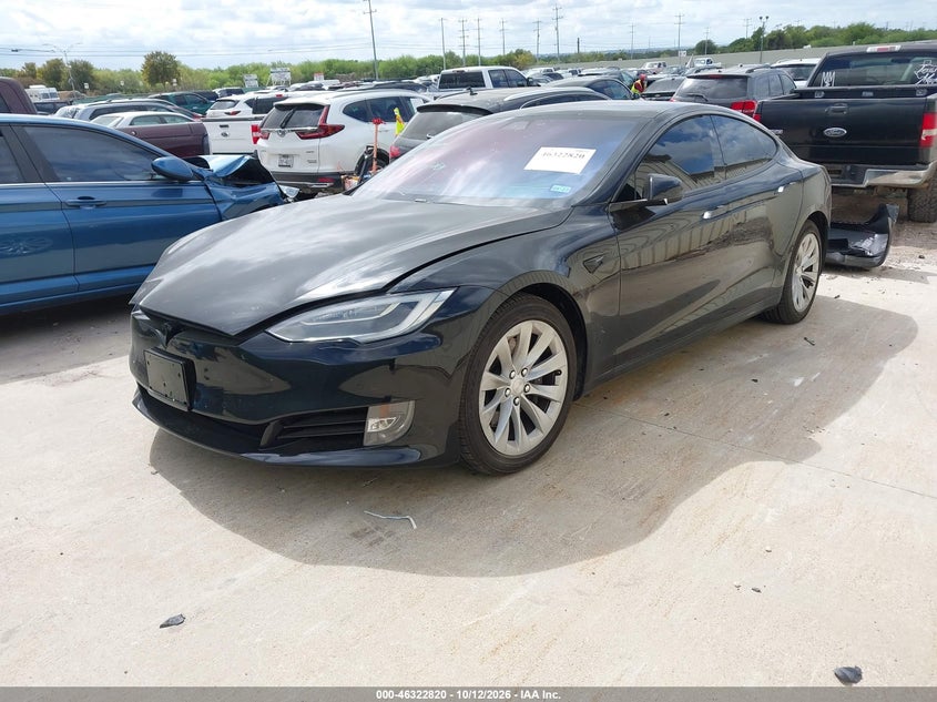 Vin: 5yjsa1e29jf249227, lot: 46823068, tesla model s 100d/75d/p100d 20182