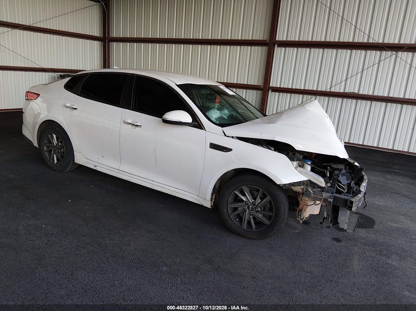 Vin: 5xxgt4l35kg307832, lot: 46823075, kia optima lx 2019 img_1