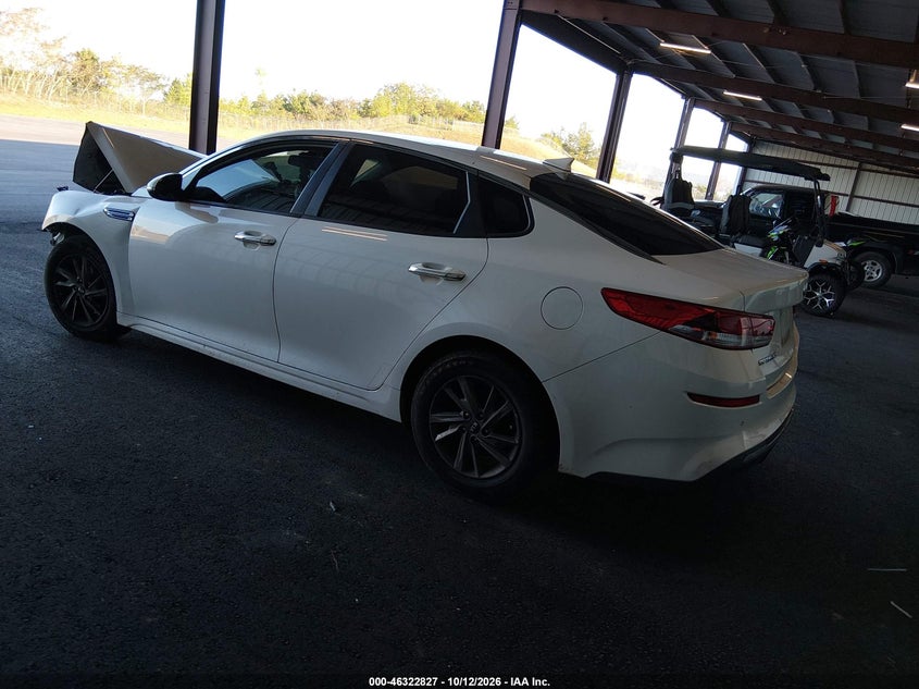 Vin: 5xxgt4l35kg307832, lot: 46823075, kia optima lx 20193