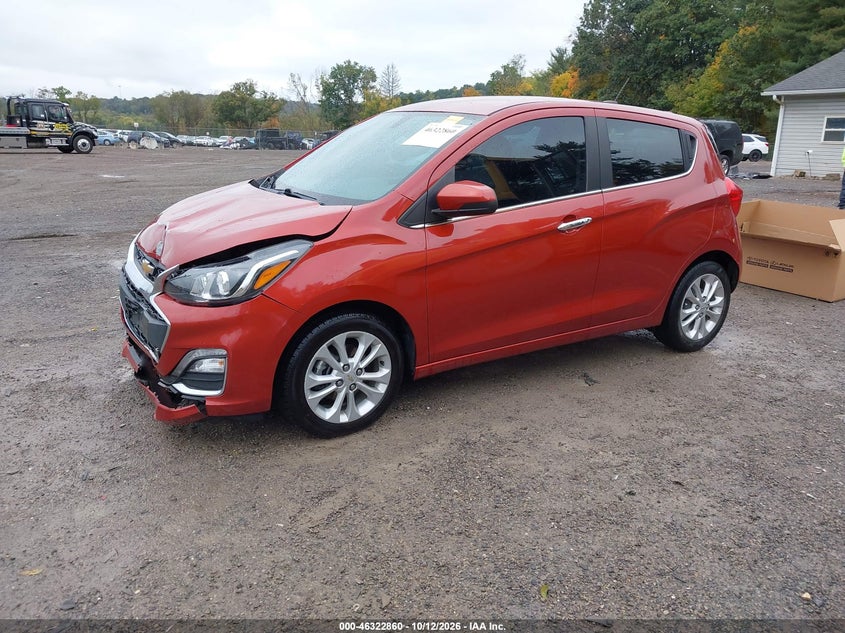 Vin: kl8cf6sa9mc706207, lot: 46823108, chevrolet spark fwd 2lt automatic 20212