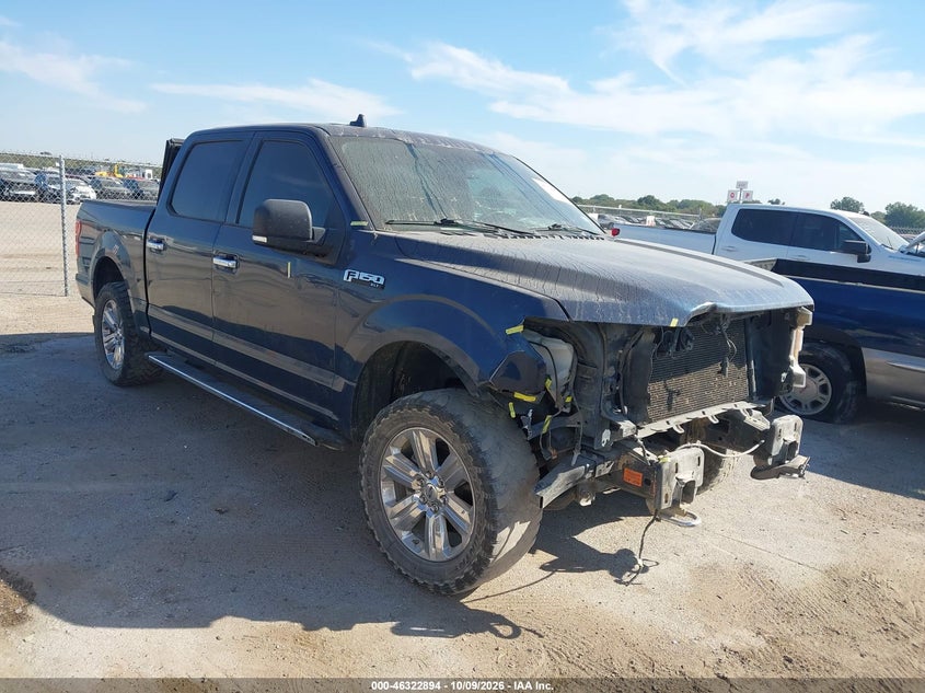 Vin: 1ftew1e50jkf71010, lot: 46823142, ford f-150 xlt 20181