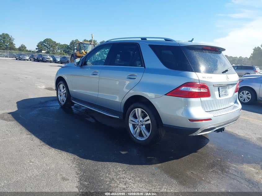 Vin: 4jgda5jb5ea378517, lot: 46823146, mercedes-benz ml 350 20143