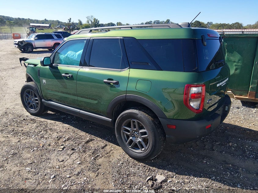 Vin: 3fmcr9bn2sre76457, lot: 46823156, ford bronco sport big bend 20253