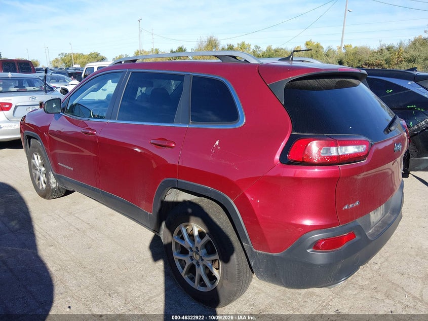 Vin: 1c4pjmcs6hw583103, lot: 46823170, jeep cherokee latitude 4x4 20173