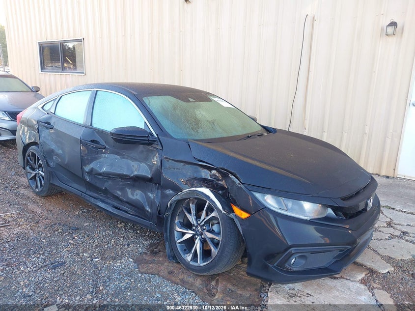 Vin: 2hgfc2f88lh515789, lot: 46823178, honda civic sport 2020 img_1