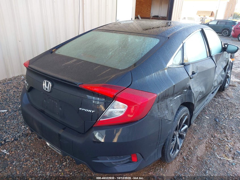 Vin: 2hgfc2f88lh515789, lot: 46823178, honda civic sport 20204