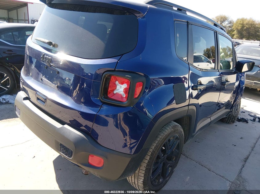 Vin: zaccjbbb4jpj53770, lot: 46823184, jeep renegade altitude 4x4 20184