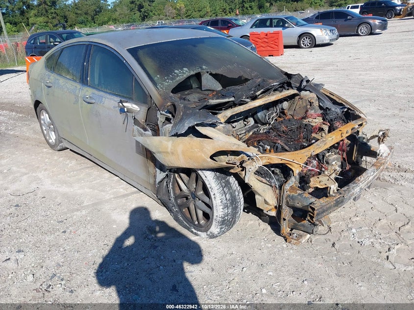 Vin: 3fa6p0hr8dr161099, lot: 46823190, ford fusion se 20131