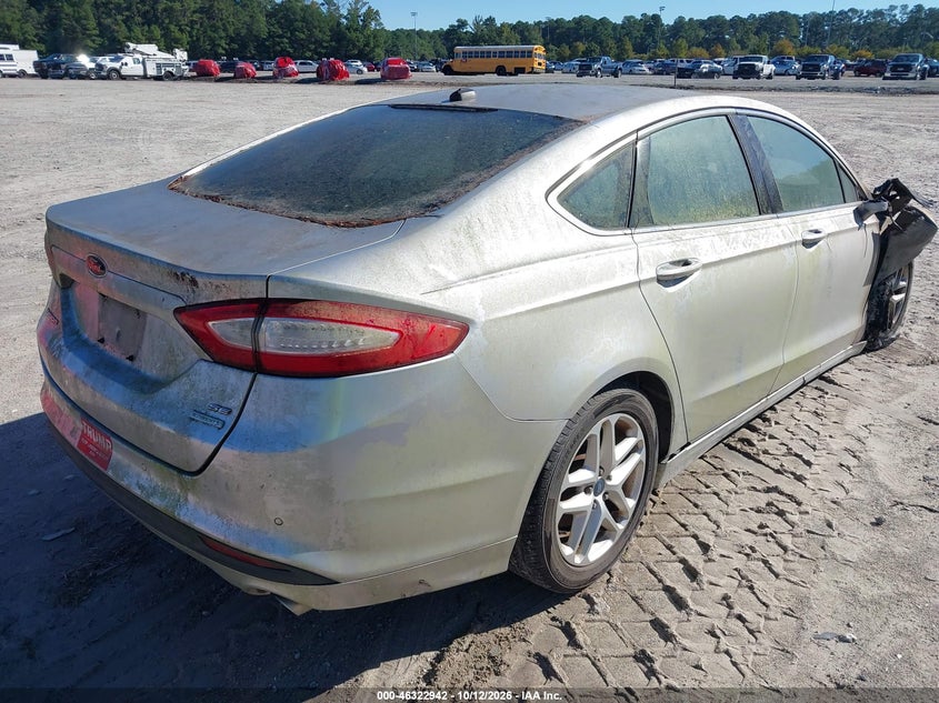 Vin: 3fa6p0hr8dr161099, lot: 46823190, ford fusion se 20134