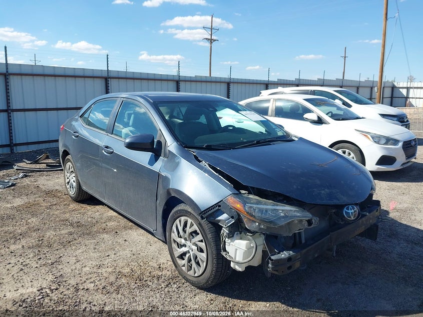 Vin: 2t1burhe4kc219893, lot: 46823197, toyota corolla le 20191