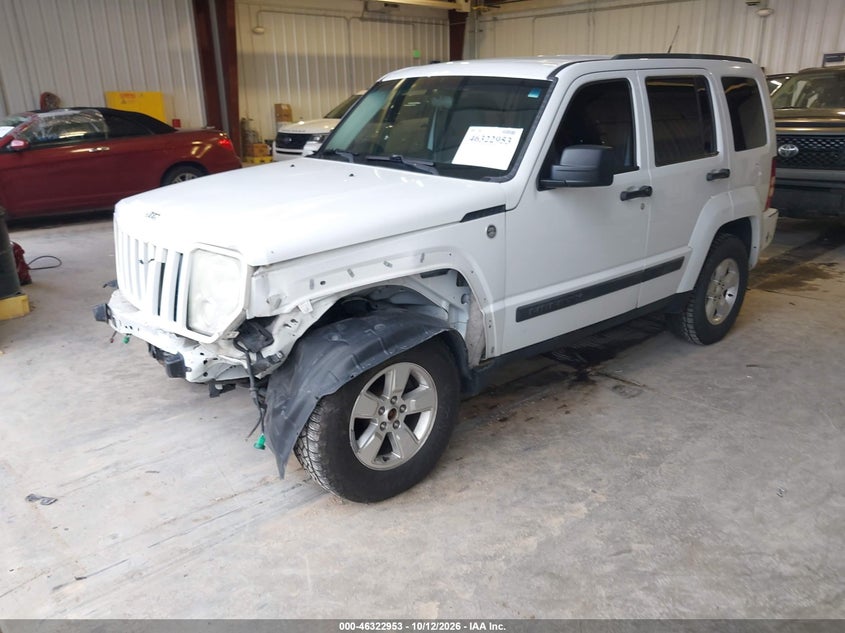 Vin: 1c4pjmak9cw183631, lot: 46823201, jeep liberty sport 20122