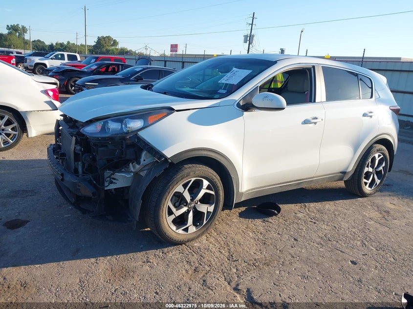 Vin: kndpm3ac9m7846881, lot: 46823223, kia sportage lx 20212
