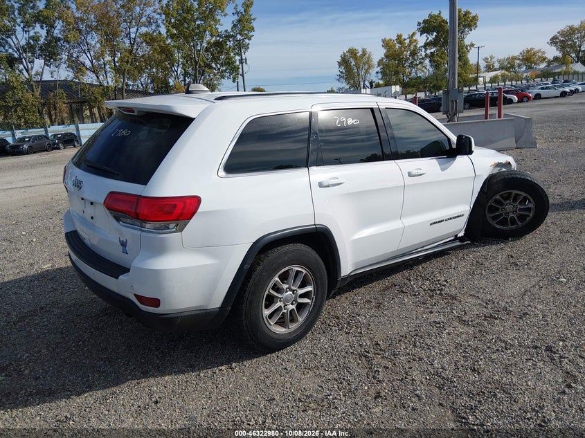 Vin: 1c4rjeag7jc192983, lot: 46823228, jeep grand cherokee laredo 4x2 20184