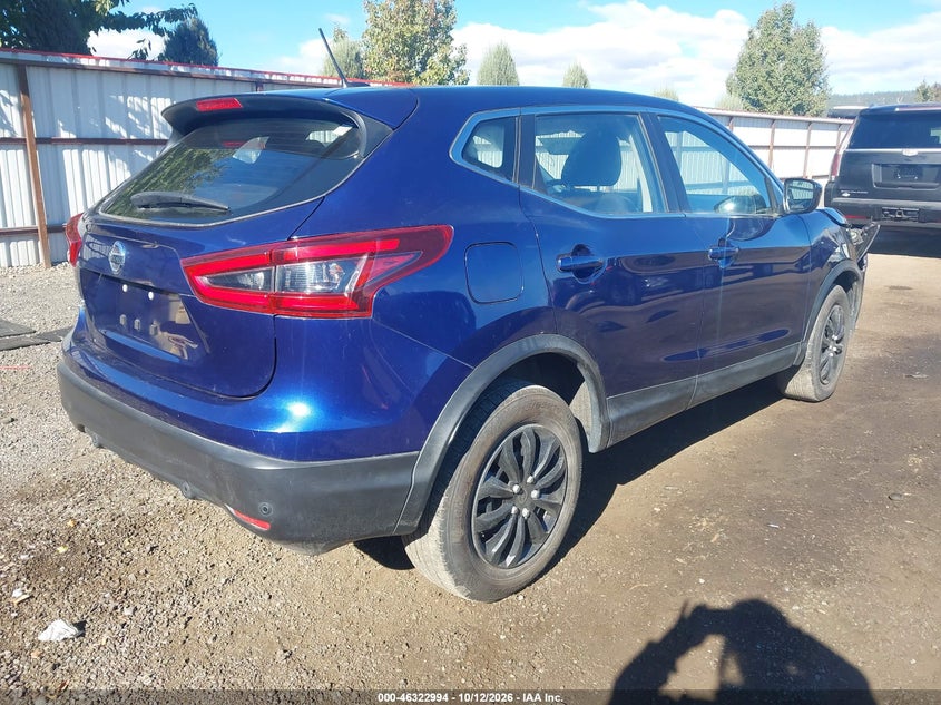 Vin: jn1bj1cv4lw269903, lot: 46823242, nissan rogue sport s fwd xtronic cvt 20204