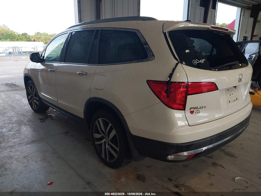 Vin: 5fnyf6h95hb092632, lot: 46823277, honda pilot touring 20173