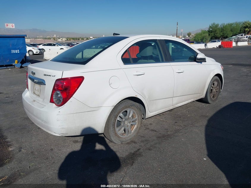 Vin: 1g1jc5sh0c4102707, lot: 46823320, chevrolet sonic 2lt 20124