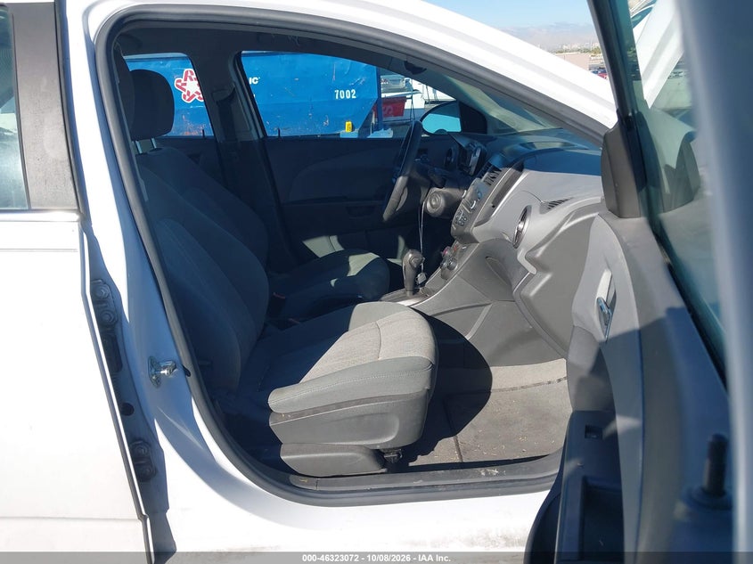 CHEVROLET SONIC 2012 VIN 1G1JC5SH0C4102707